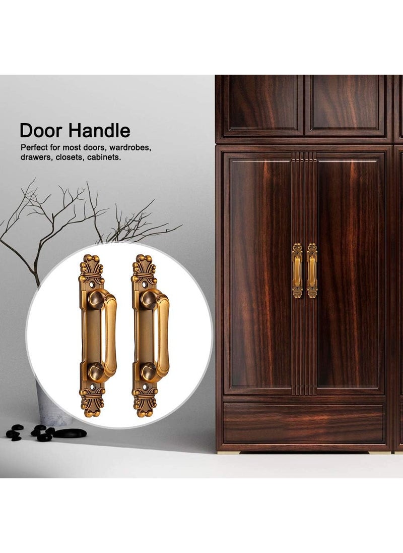 HURRISE 2 PcsDoor HandleFront Door HandleExterior Door HandleFrontfor Door Drawer Kitchen Cabinet Wardrobe165 x 30 x 35 mm  - Image 3