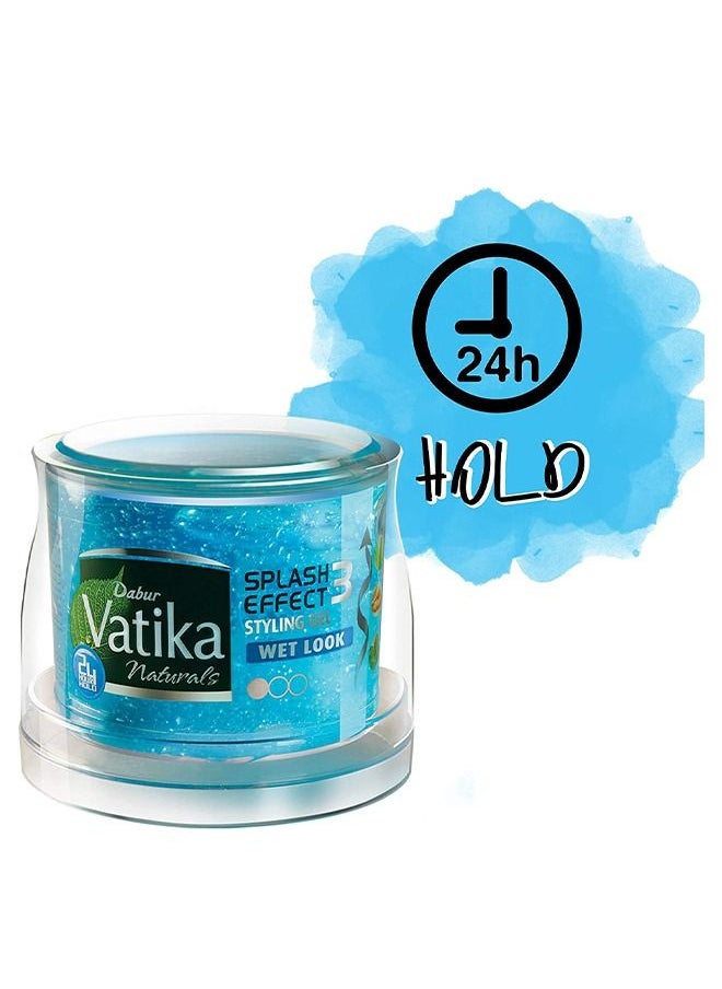 Vatika Naturals - Vatika Naturals Advans Wet Look Styling Hair Gel with H20 Effect | Strong Hold & High Shine | Easy to Style - 250 ml - Image 1