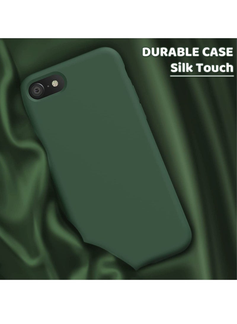 LEDIN Silicone Case for iPhone SE 3/2 (2022/2020 Edition), iPhone 8 and iPhone 7, 4.7-Inch, Silky-Soft Touch Full-Body Protective Case, Shockproof Cover with Microfiber Lining - Image 3