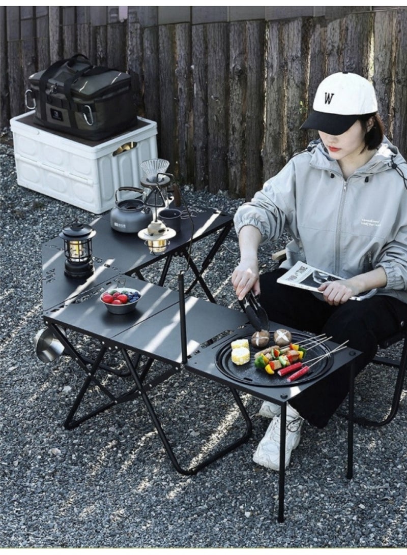 AETHER Lightweight Portable Outdoor Folding Table Set Tactical Design with Stool (1 PC) - Image 3