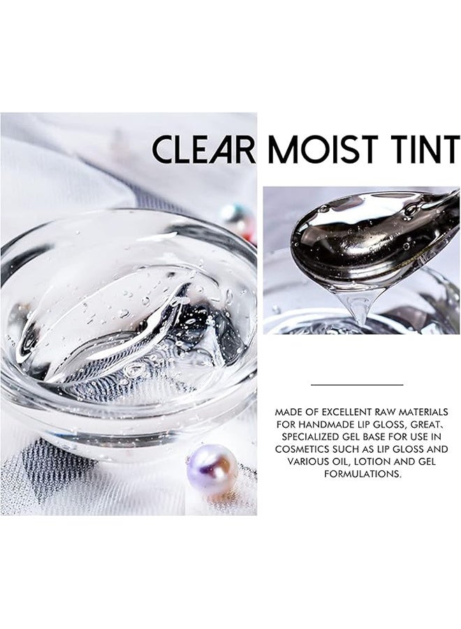 LANGMANNI DIY Lip Gloss Base, Lip Gloss Base Oil Material Lip Makeup Primers, Primer for DIY Handmade Lip Balms Lip Gloss, Moisturizing Transparent Basic Gel - 50ML (Clear) - Image 4