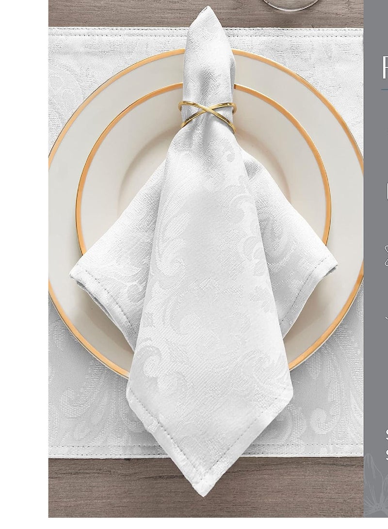 جروستيدي منديل أبيض منديل الزفاف - Image 3