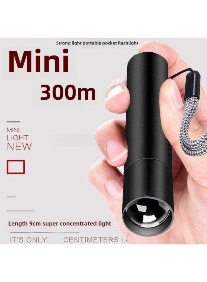 Portable Household Super Bright Flashlight Pocket Outdoor Lighting Mini Remote Rechargeable Small Generation-Product Specifications:Rechargeable Model  Special Forces  - Image 4