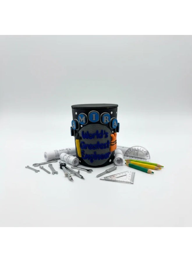 Handmade Scented Candle - Engineer - Image 1