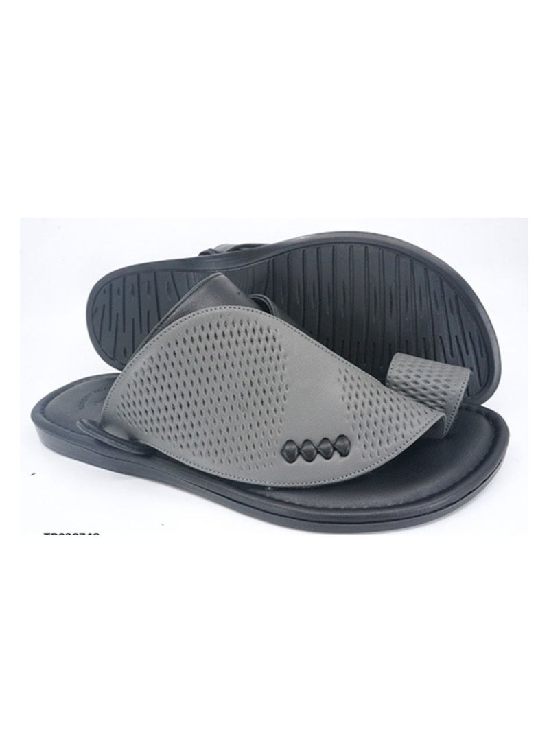 LOREMEN - Italian Zbeiri Embossed Sandals - Image 1