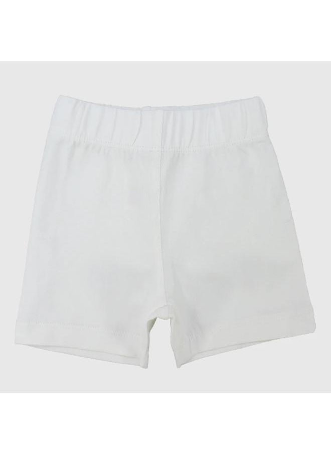 Our kids - White Comfy Shorts - Image 1
