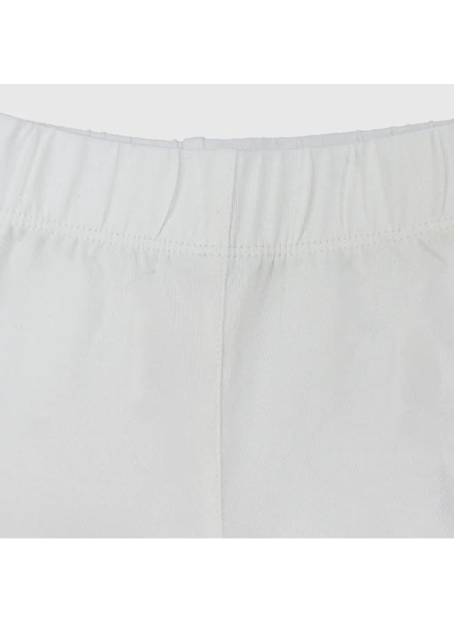 Our kids - White Comfy Shorts - Image 1