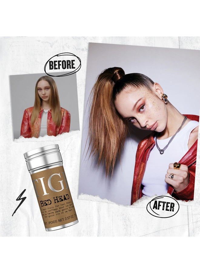 TIGI Bed Head Hair Wax Stick for a Soft, Pliable Hold, Hair Care Slick Back Stick Styling Product with Beeswax & Japan Wax, 2.57 oz - Image 4