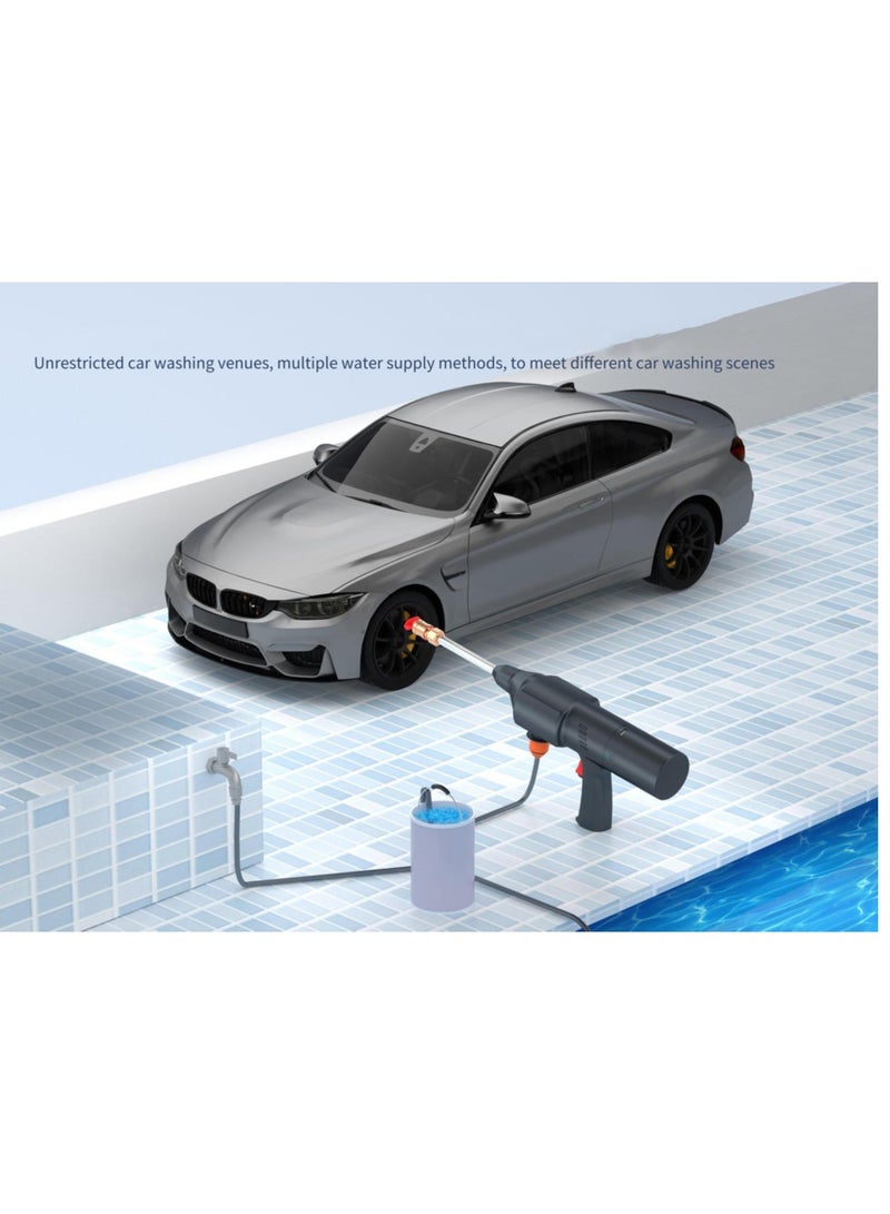 Toby's Multi-Functional  Mini Strong Suction Car Vacuum Cleaner With Tire Inflator Handheld car vacuum cleaner for car wash household - Image 4