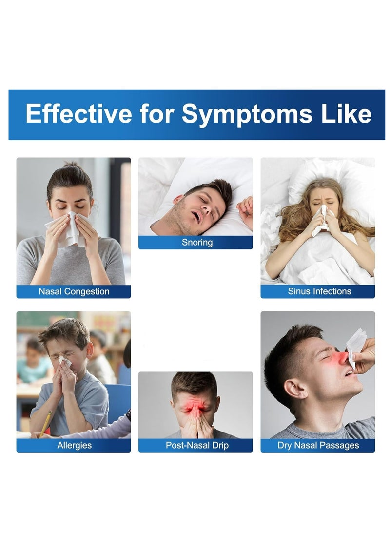 waterpulse - Nasal Wash Salt Nasal Rinse Mix Allergic Rhinitis Relief Nose Cavity Protector Irrigation Adults Children Nose Cleaner 4.5g x 30 Packets - Image 1