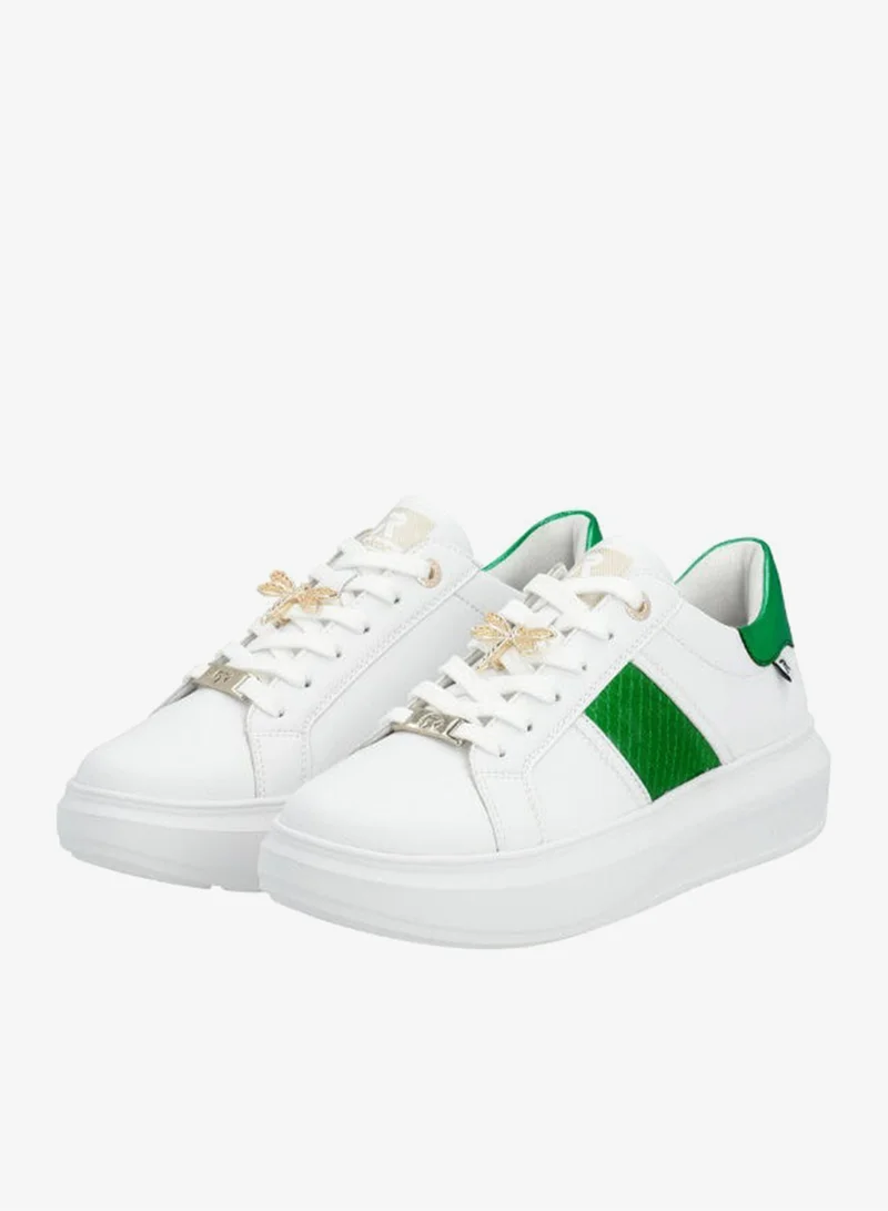Rieker  116-1162 Rieker Ladies Casual Shoes Evolution W1202-81 White / Green for Women | Best Price UAE