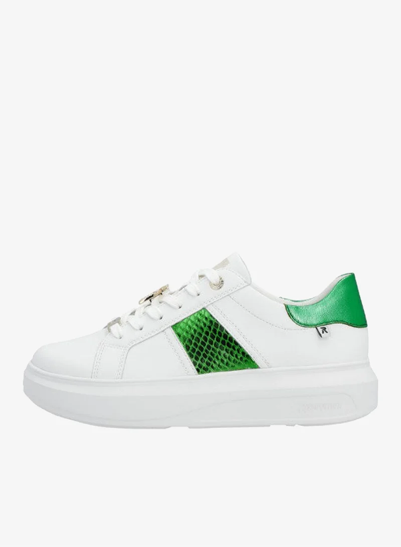 rieker 116-1162 Rieker Ladies Casual Shoes Evolution W1202-81 White / Green