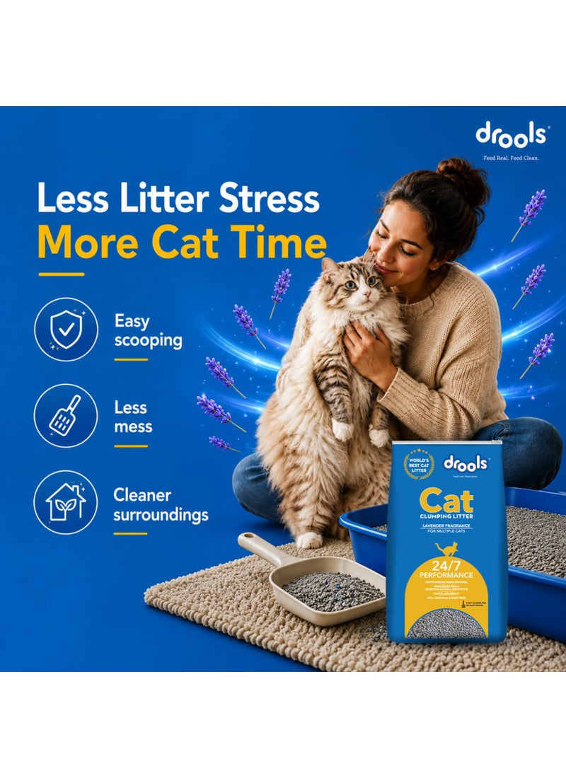 Drools Bentonite Clumping Cat Litter Lavender - Image 5