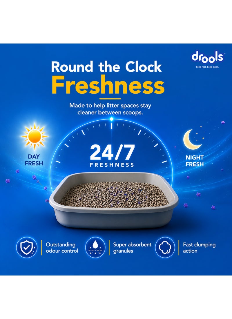 Drools Bentonite Clumping Cat Litter Lavender - Image 4