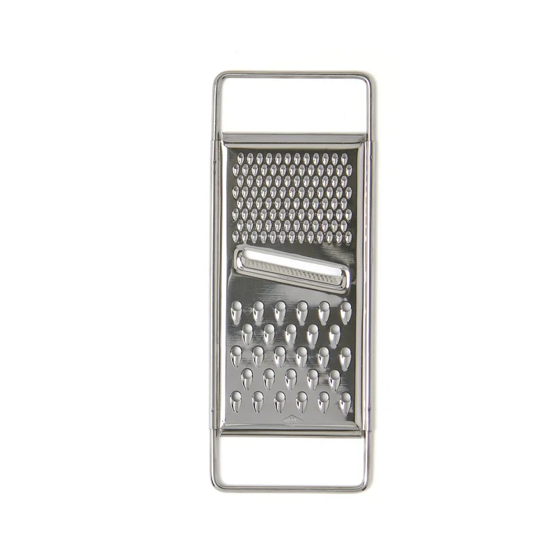 سيمبلي كيتشن Kasanova-Minerva Multifunction Grater Ideal Kraft Steel-27.3CM-Silver