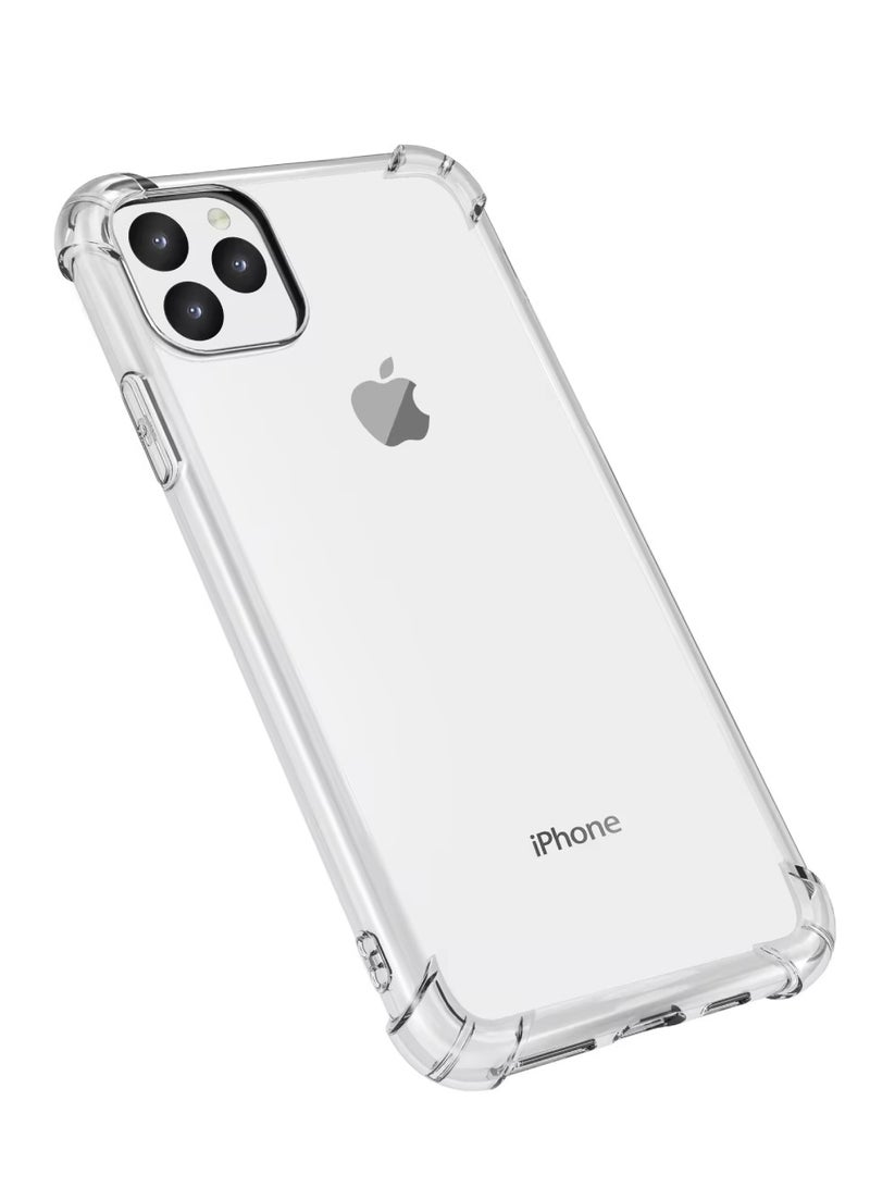 iPhone 12 Pro Case Clear 6.1 inch Anti-Yellowing iPhone 12 Pro Cover Transparent Slim Thin Crystal Clear Phone Case Shockproof Protective Bumper Protection iPhone Case Cover For Apple iPhone
