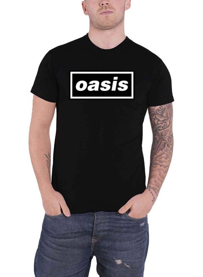 Oasis OASTS01MB03 T-Shirt, Black, Large - Image 1