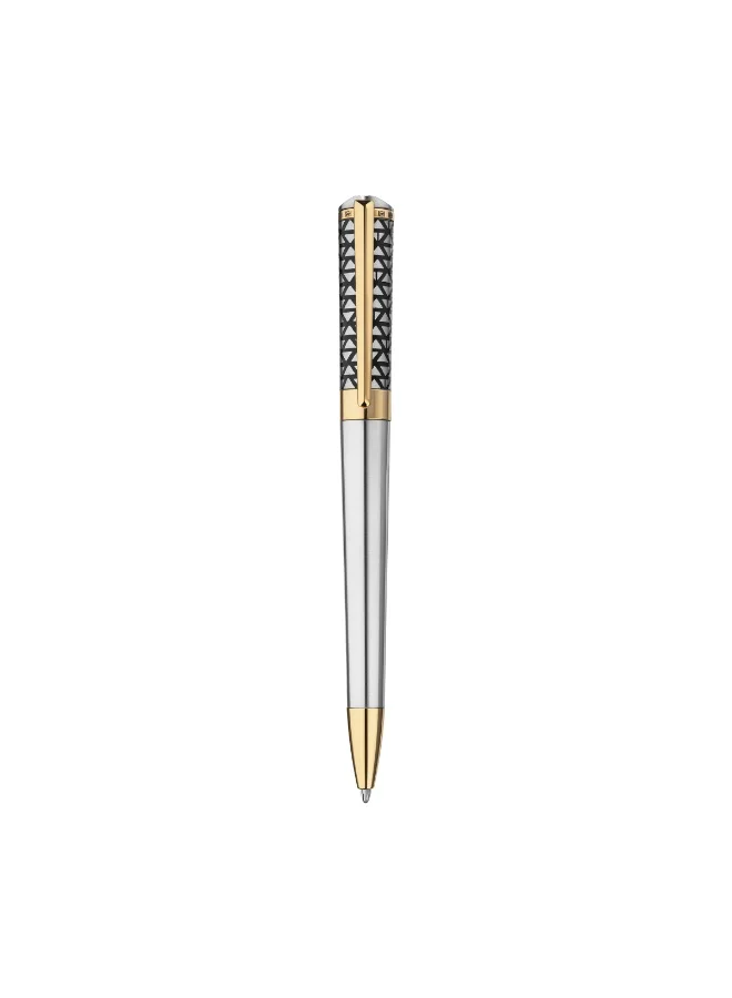 سانت هونور Champ De Mars Silver Pen with Gold Trims &amp; Engraving for Men's