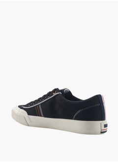 U.S. Polo Assn. Logo Print Lace-Up Canvas Sneakers  - Image 4