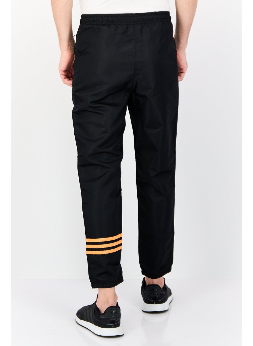 adidas Originals Men Sportswear Fit Drawstring Training Track Pants, Black  - Image 2