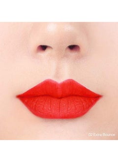 BBI@ BBIA Bbia Last Velvet Lip Tint - Soft & Creamy Matte Finish Lip Stain, Blur Effect With Velvety Texture, Long-Lasting, High Pigment, Lightweight, Non-Drying, Korean Lip Makeup (02 Extra Bounce)  - Image 3
