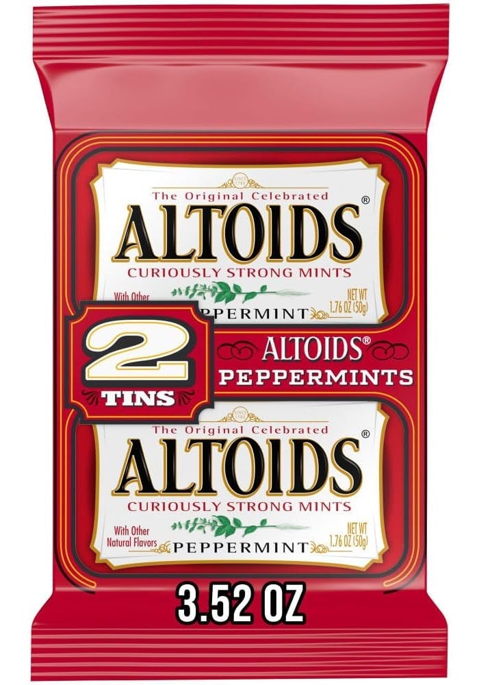 Altoids ألتويدز نعناع - نعناع قوي بشكل غريب في علبتين (1.76 أونصة لكل منهما) - Image 1