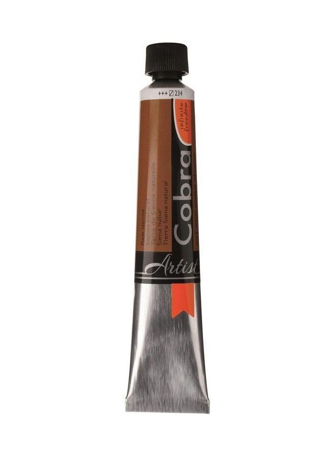 Cobra Water-Mixable Oil Color 40 ml Tube - Raw Sienna - Image 1