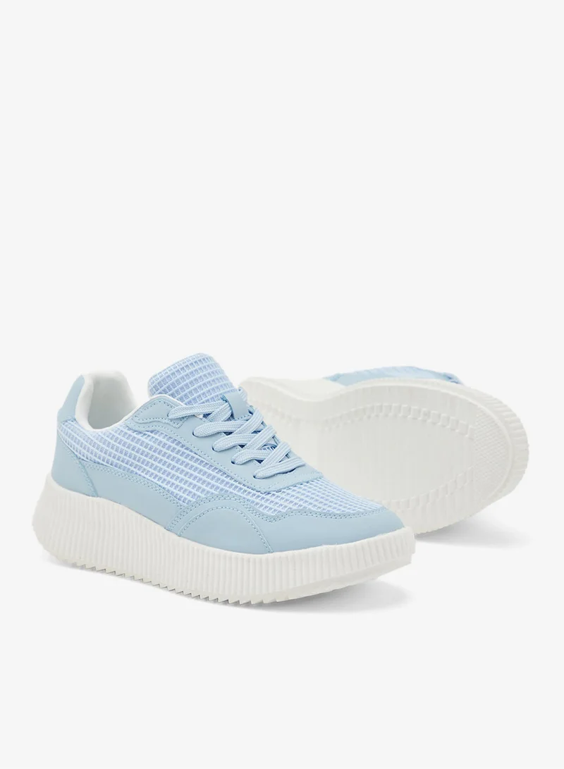 Ginger Mesh Detail Casual Sneakers