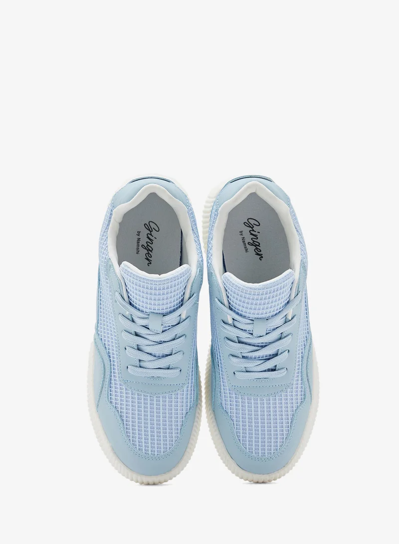 Ginger Mesh Detail Casual Sneakers