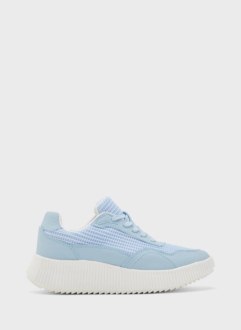 Ginger Mesh Detail Casual Sneakers  - Image 1