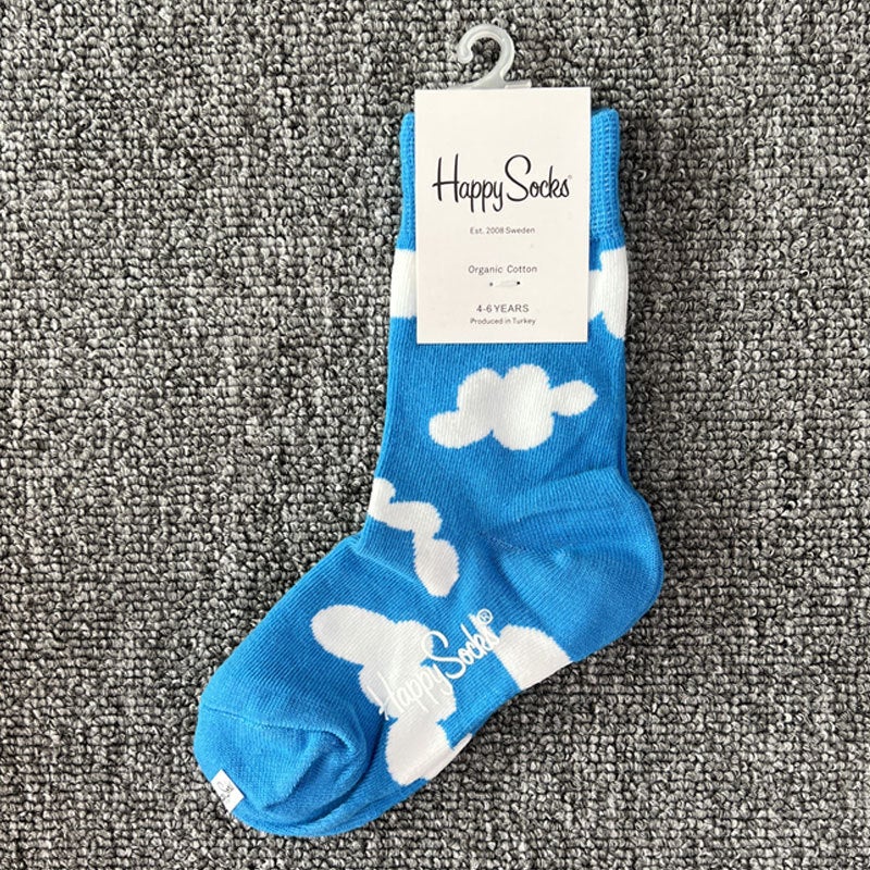 Happysocks Kidsren'S Socks Cartoon Animation Cute Kidsren'S Socks Male And Female Baby All-Match Mid-Calf Socks For All Seasons - Image 5