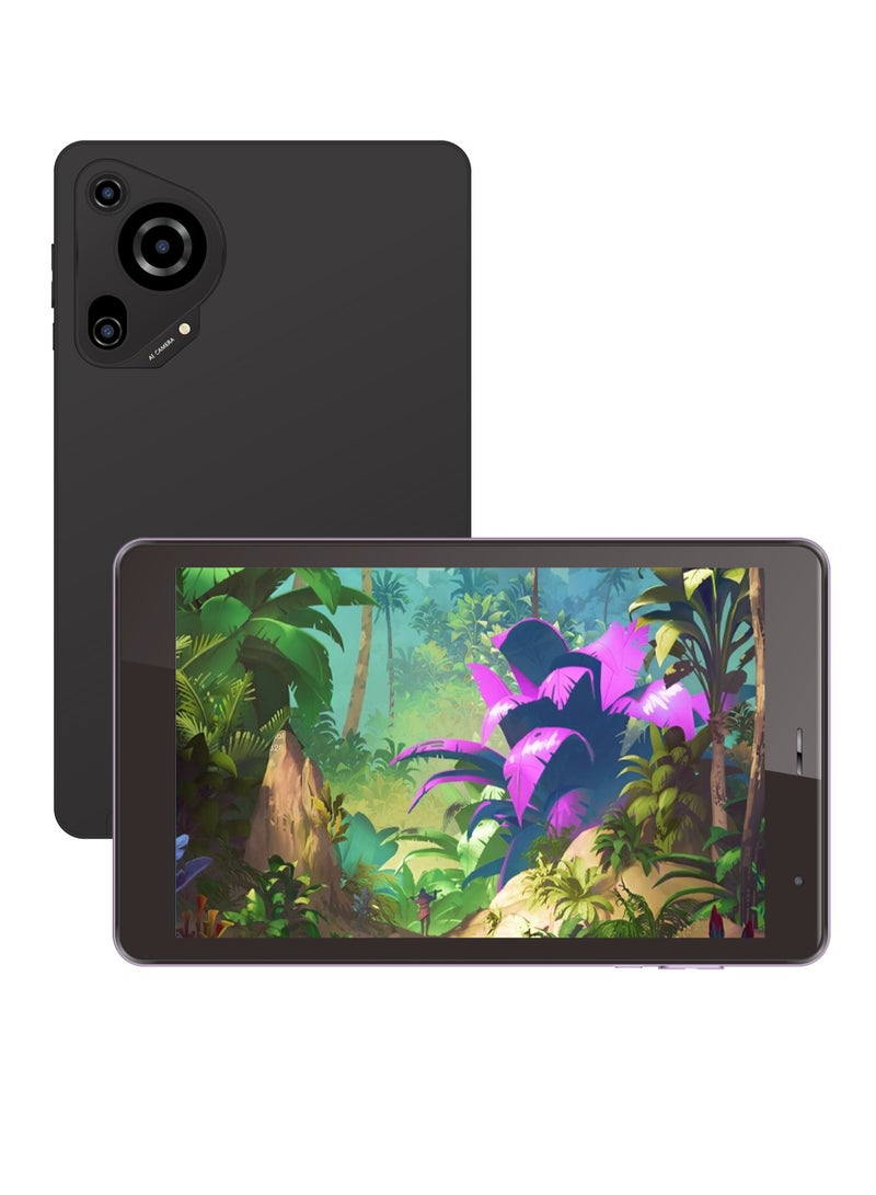 سي آيديا تابلت ذكي 8 إنش مع لوحة مفاتيح وقلم شاشة تعمل باللمس IPS أندرويد 8GB RAM 512GB ROM واي فاي شريحة واحدة 5G LTE أسود - Image 3