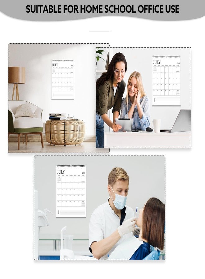 Thboxes Wall Calendar 2025-2026, 18 Month Calendar from July 2025 to December 2026 14.5" x 11.8" Large Desk Calendar with Twin-Wire Binding for Home Office Planning Personal Organisers, Simple Style - Image 5