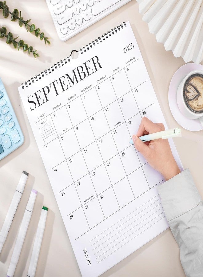 Thboxes Wall Calendar 2025-2026, 18 Month Calendar from July 2025 to December 2026 14.5" x 11.8" Large Desk Calendar with Twin-Wire Binding for Home Office Planning Personal Organisers, Simple Style - Image 4