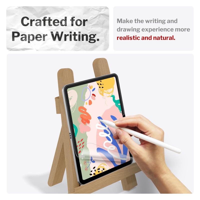 bersem 2 Pack Paperfeel (AlignGuard Pro) Screen Protector Compatible with iPad A16 11th / 10th Generation (2025/2022), Crafted for Natural Writing, High Sensitivity, Less Reflection - Image 4