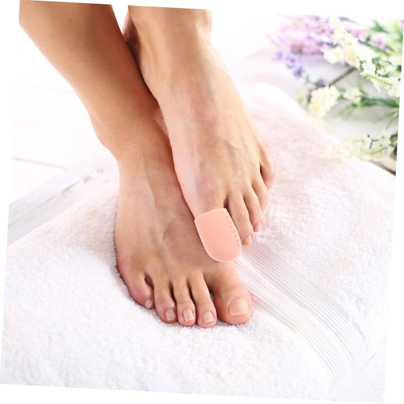 FRCOLOR 20pcs Breathable Toe with Hole -skid Toe Protectors for Comfort and Control for Daily Use Inner - Image 4