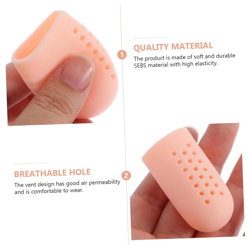 FRCOLOR 20pcs Breathable Toe with Hole -skid Toe Protectors for Comfort and Control for Daily Use Inner - Image 3