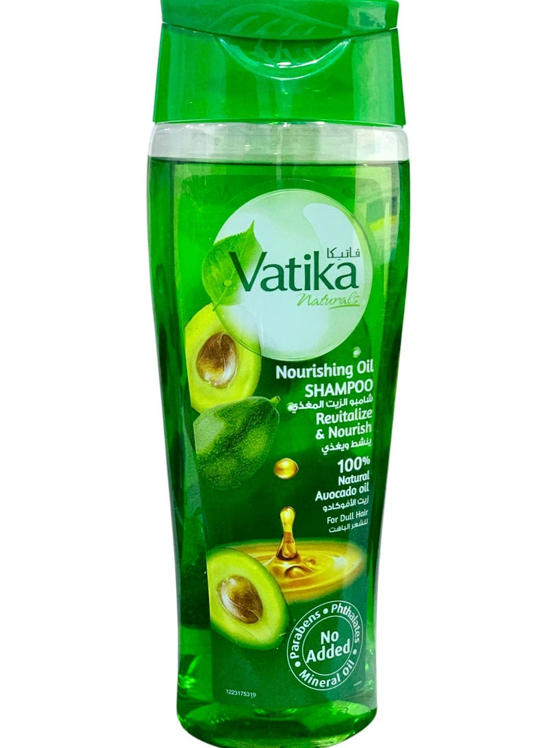 فاتيكا شامبو فاتيكا المغذي بالزيت، ينعش ويغذي الشعر الباهت بزيت الأوكاكادو الطبيعي - 425 مل - Image 1