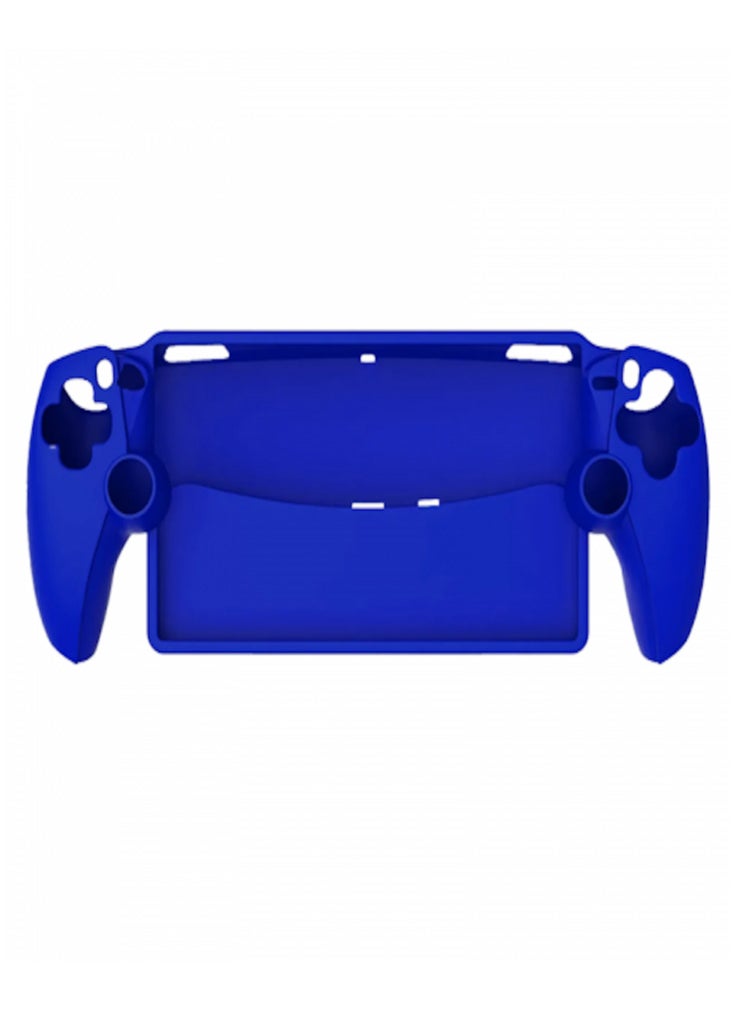 ماركة غير محددة Silicone Protective Cover for PlayStation Portal - Blue 