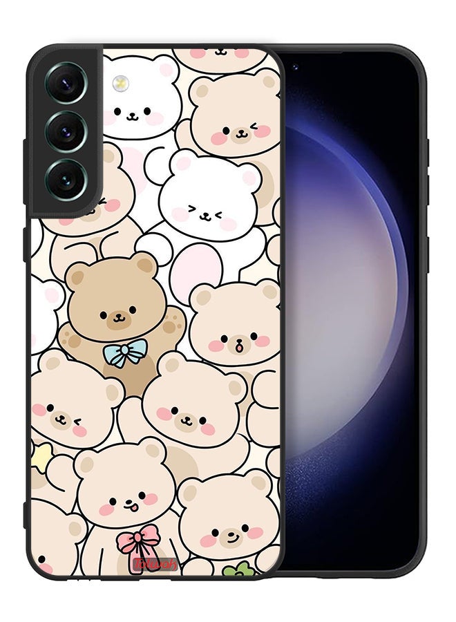 Tolwak Samsung Galaxy S21 5G Protective Case Cover Bears Pattern - Image 2