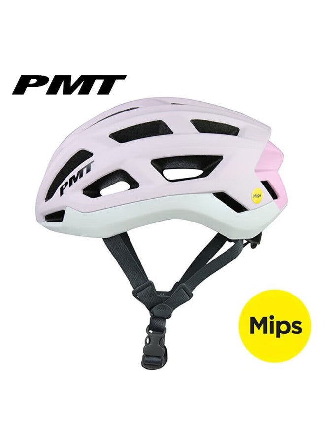 Pmt Elegant Mips Cycling Helmet Uni Road Bike Lightweight Helmet Sakura Pink Size L - Image 1