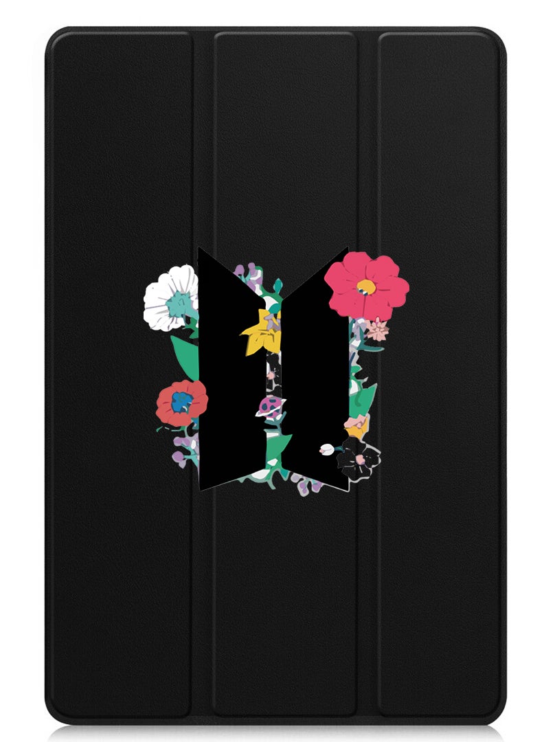Theodor Protective Flip Case For Xiaomi Pad 7 & Xiaomi Pad 7 Pro With Trifold Stand Auto Wake Sleep Shockproof Cover - BTS floral B - Image 1