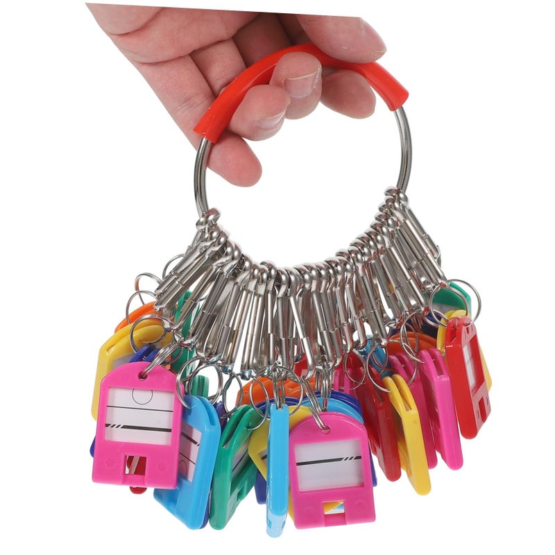 Home Key Organizer Key Tag Bracelet Set Storage Tools Easy Access - Image 5
