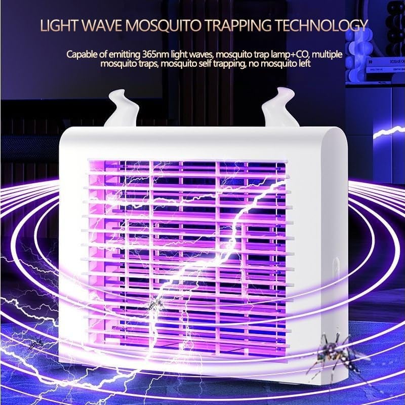 Sampri Mosquito Lamp International Eco-Friendly-Bug-Zapper Electric-Mosquito Lamp Dual Mosquito Zapper Lamp Indoor Insect Trap Portable Killer Catcher Trap Machine - Image 5
