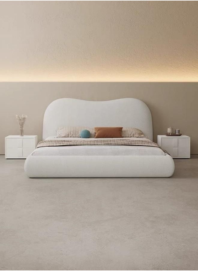 Generic - Light Luxury Furniture Modern Bed Frame Without Mattress for Home Bedroom Decoration - Image 1