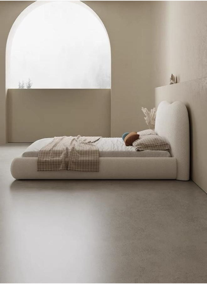 Generic - Light Luxury Furniture Modern Bed Frame Without Mattress for Home Bedroom Decoration - Image 1