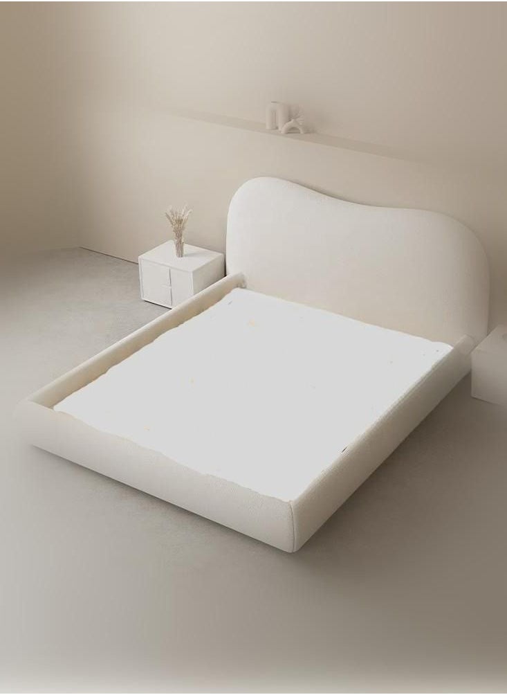 Generic - Light Luxury Furniture Modern Bed Frame Without Mattress for Home Bedroom Decoration - Image 1