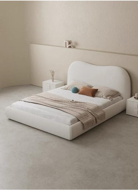 Light Luxury Furniture Modern Bed Frame Without Mattress for Home Bedroom Decoration