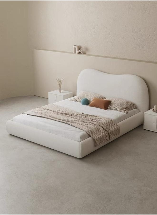 Generic - Light Luxury Furniture Modern Bed Frame Without Mattress for Home Bedroom Decoration - Image 1