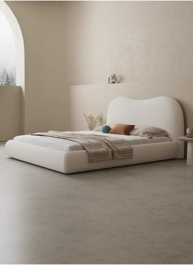 Generic - Light Luxury Furniture Modern Bed Frame Without Mattress for Home Bedroom Decoration - Image 1